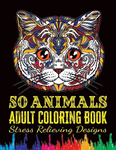 Cover for Neo Point Studio · 50 Animals Adult Coloring Book (Paperback Book) (2020)