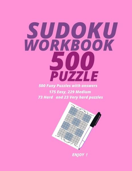 Cover for Ayafa Edition · Sudoku Workbook 500 Puzzle (Paperback Book) (2020)