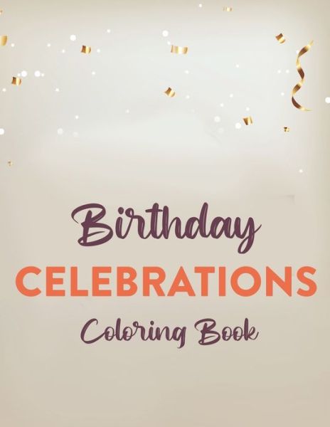 Cover for Elizabeth Wood · Birthday Celebrations Coloring Book (Pocketbok) (2020)