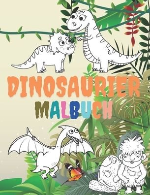 Cover for Kr Colins · Dinosaurier Malbuch (Pocketbok) (2020)