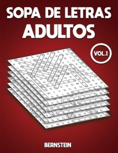 Cover for Bernstein · Sopa de letras adultos (Paperback Bog) (2021)