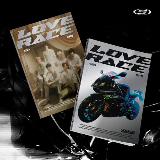 Cover for SF9 · Love Race (CD/Merch) [SIGNED hello82 Exclusive edition] [Love Version] (2025)