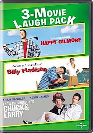 Cover for 3-movie Laugh Pack: Happy Gilmore / Billy Madison (DVD) (2014)