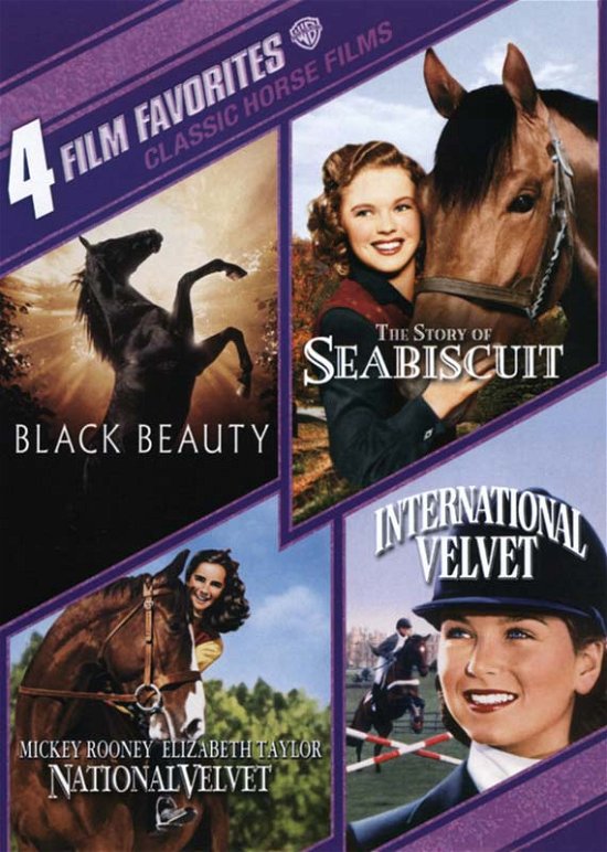 Classic Horse Films - 4 film favorites - Filme - Warner - 0085391174172 - 6. November 2007