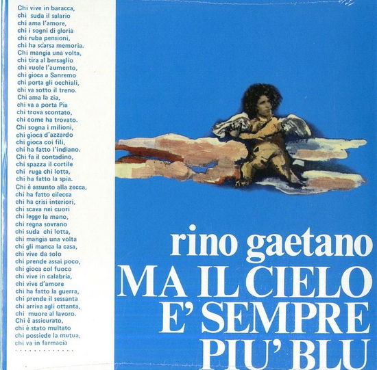 Cover for Rino Gaetano · Ma Il Cielo Eh Sempre Piu Blu (LP) (2018)