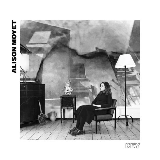 Cover for Alison Moyet · Key (LP) [Black and White Splatter Vinyl edition] (2024)