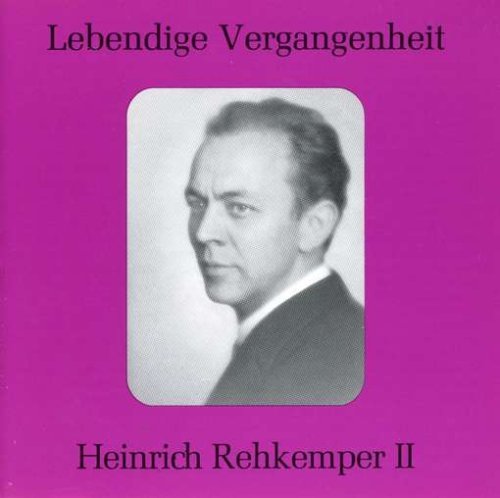 Cover for Rehkemper / Raucheisen · Songs &amp; Arias (CD) (1996)
