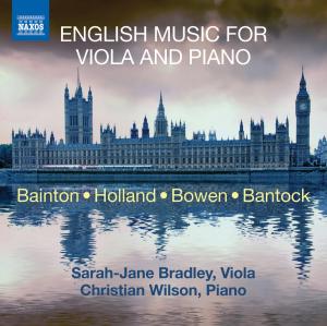 Cover for Bradleywilson · English Music For Viola  Piano (CD) (2012)