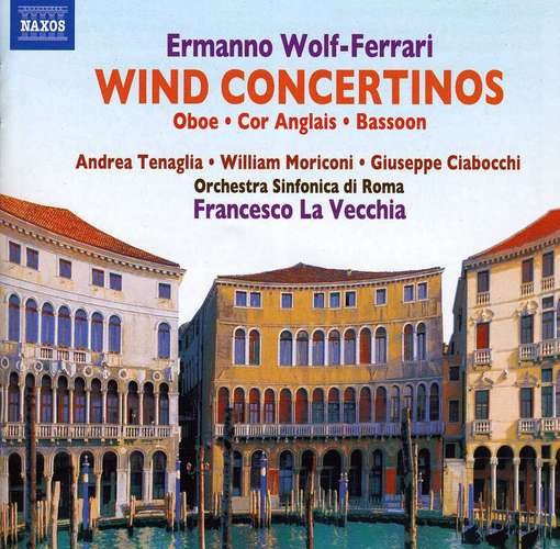 Cover for E. Wolf-Ferrari · Wind Concertinos (CD) (2012)