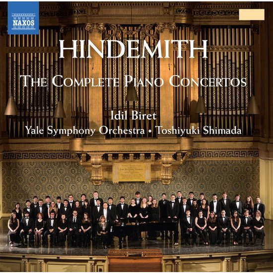 Cover for Hindemith / Biret / Yale Symphony Orchestra · Four Temperaments for Piano &amp; Strings (CD) (2013)
