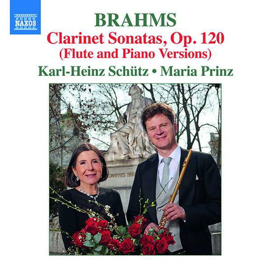 Brahms Clarinet Sonatas Op.120 (Flute and Piano) - Karl-Heinz Schutz - Music - NAXOS - 0747313429172 - August 13, 2021