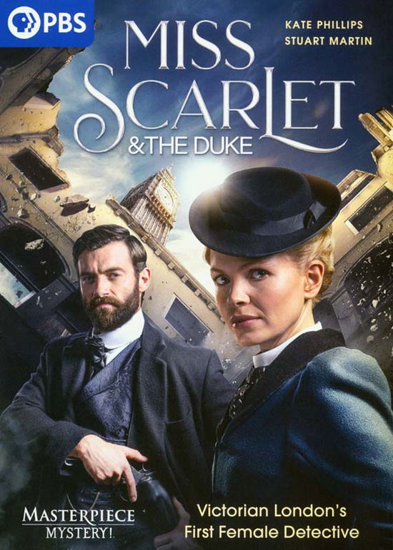 Cover for Masterpiece Mystery: Miss Scarlet &amp; the Duke (DVD) (2021)