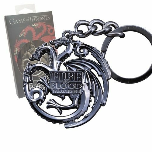 Game of Thrones Targaryen Sigil Keychain - Game of Thrones - Koopwaar - The Noble Collection - 0849241002172 - 