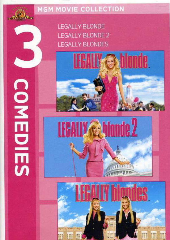 Cover for Legally Blonde Triple Feature (DVD) [Widescreen edition] (2010)