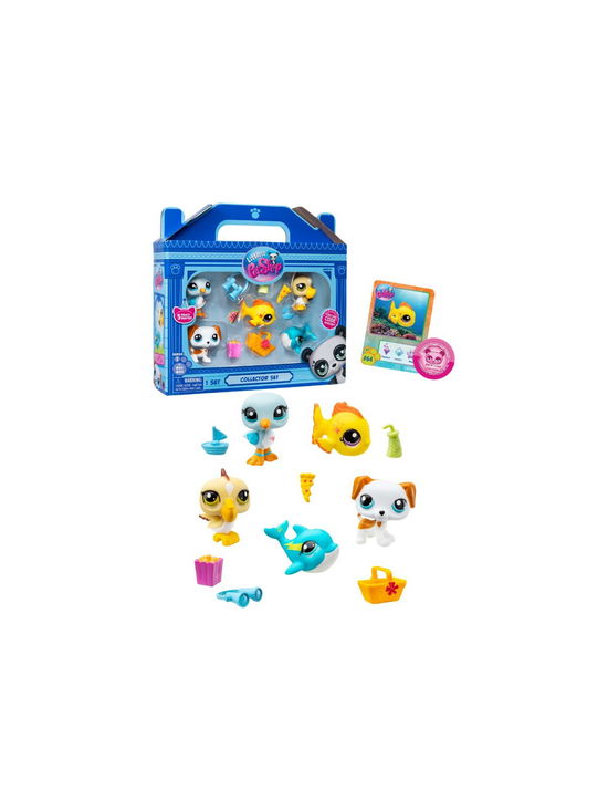 Cover for Littlest Pet Shop · Beach Besties Collectors 5 Pk (00517) (Zabawki)