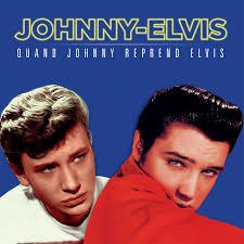Cover for Hallyday Johnny / Elvis Presley · Quand Johnny Reprend Elvis - RSD vinile viola (LP) (2018)