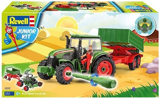 Cover for Revell · Junior Kit - Tractor &amp; Trailer ( 00817 ) (Spielzeug) (2018)