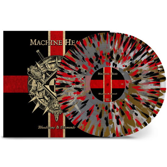 Machine Head · Bloodstone & Diamonds (LP) [10th Anniversary Black & Red Splatter Vinyl edition] (2024)