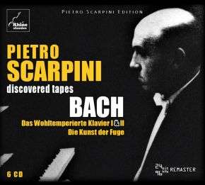 Cover for Pietro Scarpini · Scarpini Plays Bach (CD) (2021)