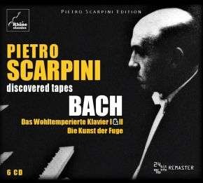 Cover for Pietro Scarpini · Scarpini Plays Bach (CD) (2021)