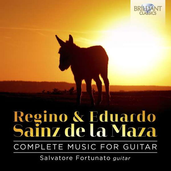 Cover for Salvatore Fortunato · Sainz De La Maza: Complete Music for Guitar (CD) (2021)