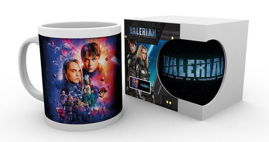 VALERIAN - Mug - 300 ml - One Sheet Cast - Mokken - Merchandise - Gb Eye - 5028486388172 - February 7, 2019