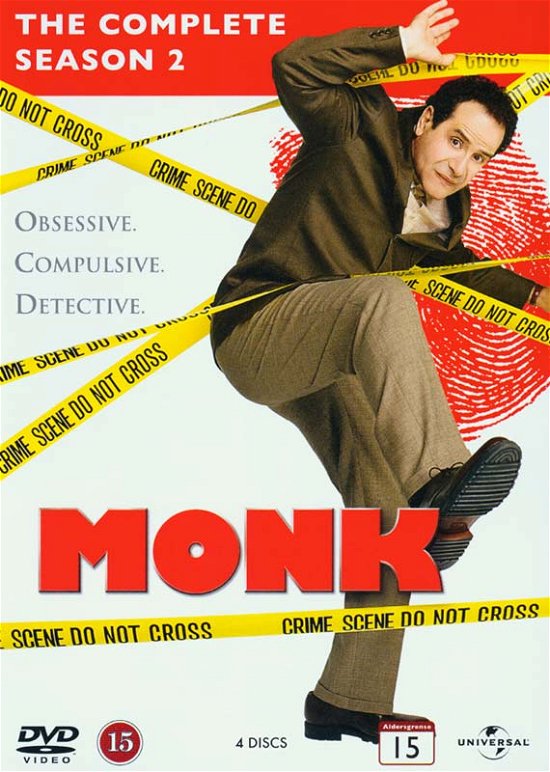Monk Season 2 (Rwk 2011) - Monk - Film - JV-UPN - 5050582836172 - 14. september 2011