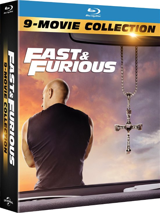 Cover for Fast and Furious Collection (9 · Fast and Furious Collection 1-9 (Blu-ray) (2022)