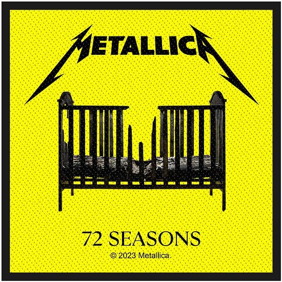 Metallica Standard Woven Patch: 72 Seasons - Metallica - Marchandise -  - 5056365723172 - 