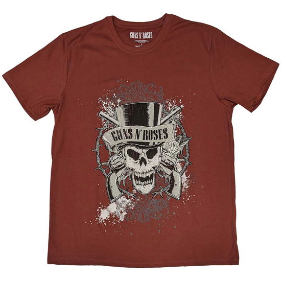 Guns N' Roses Unisex T-Shirt: Faded Skull - Guns N Roses - Marchandise -  - 5056737216172 - 