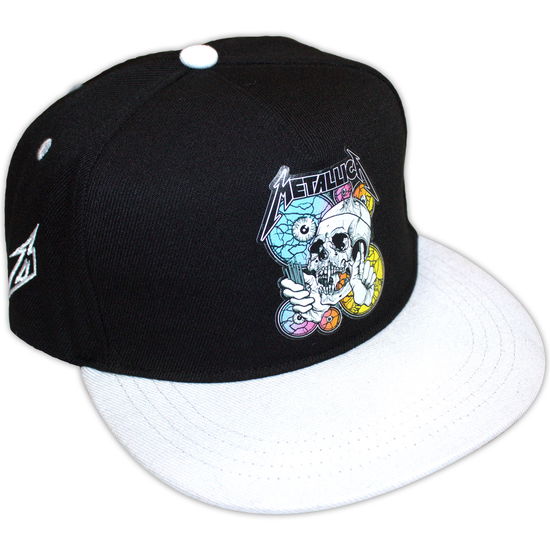 Cover for Metallica · Metallica Unisex Snapback Cap: The Shortest Straw Multi Eyes (Black &amp; Grey) (CLOTHES) (2024)