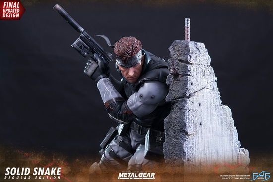 First4Figures · Metal Gear Solid Statue Solid Snake 44 cm (Zabawki) (2024)