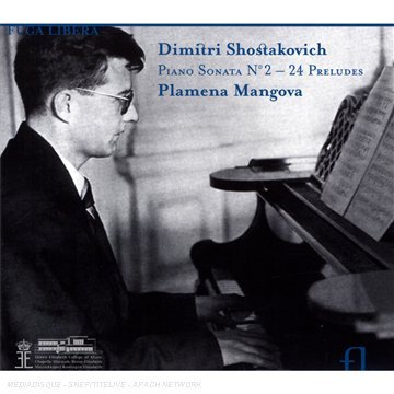 Cover for Shostakovich / Mangova · Preludes Op 34 Piano Sonata (CD) (2007)