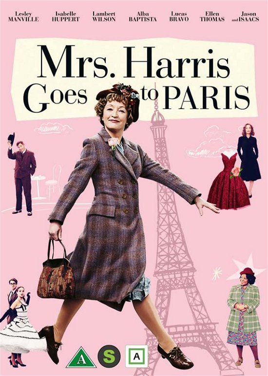Cover for Mrs Harris Goes To Paris (DVD) (2023)