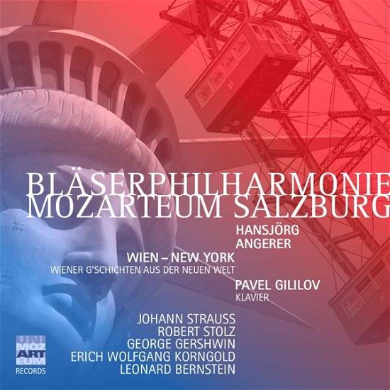 Cover for Bläserphilharmonie Mozarteum · Wien - New York (CD) (2021)
