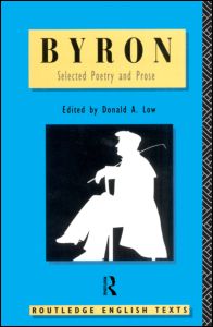 Cover for Lord Byron · Byron: Selected Poetry and Prose - Routledge English Texts (Paperback Book) (1995)