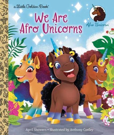 Cover for April Showers · We Are Afro Unicorns (Hardcover Book) (2023)