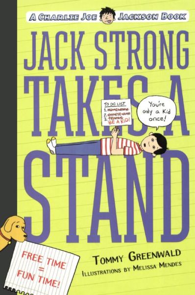 Cover for Tommy Greenwald · Jack Strong Takes a Stand (Bound for Schools &amp; Libraries) (Paperback Book) (2015)