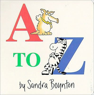 A to Z - Sandra Boynton - Bøger - Little Simon - 9780671493172 - 11. oktober 1984