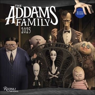 Cover for Metro-Goldwyn-Mayer Studios · The Addams Family 2025 Wall Calendar (Calendar) (2024)
