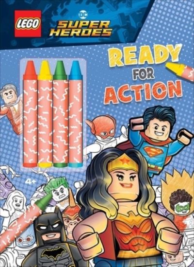 Cover for AMEET Publishing · LEGO DC Super Heroes Ready for Action (Paperback Book) (2022)