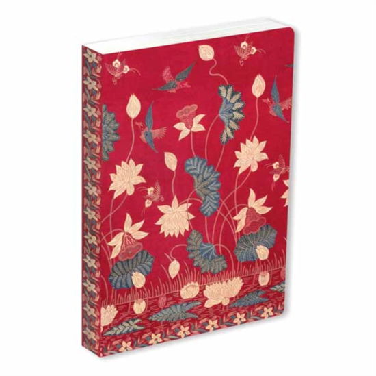 Cover for Journal Sarong Buketan with Lotuses, Lined Paperback: Blank Lined 144 Page A5 Notebook - Jrnl (Paperback Bog) (2025)