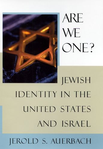 Cover for Jerold S. Auerbach · Are We One?: Jewish Identity in the United States and Israel (Hardcover Book) (2001)