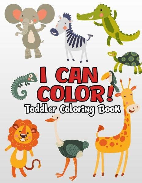 Cover for Omi Kech · I can color! toddler Coloring Book (Taschenbuch) (2019)