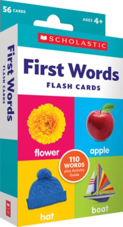 Cover for Scholastic · Flash Cards: First Words (SPILLKORT) (2021)