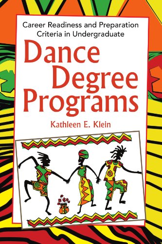 Cover for Kathleen Ellen Klein · Dance Degree Programs: Career Readiness and Preparation Criteria in Undergraduate (Paperback Book) (2009)