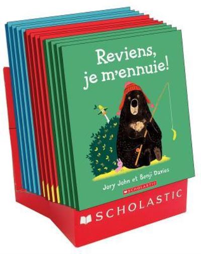 Cover for Jory John · Reviens Je m'Ennuie Pr?sentoir de Comptoir 12 Exemplaires (Paperback Book) (2018)