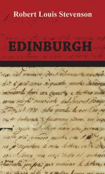 Cover for Robert Louis Stevenson · Edinburgh (Hardcover bog) (2008)