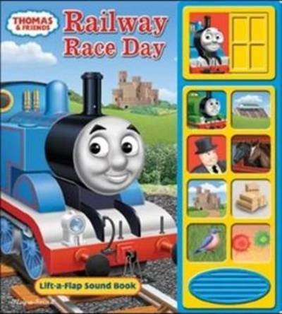 Cover for PI Kids · Thomas &amp; Friends: Railway Race Day Lift-a-Flap Sound Book (Kartongbok) (2013)