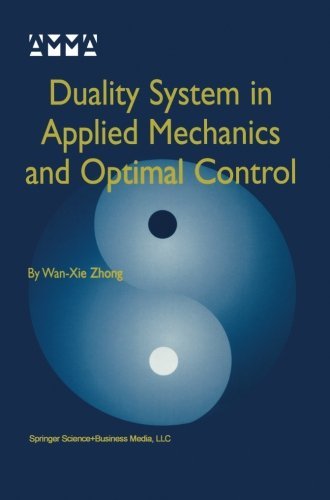 Cover for Wan-Xie Zhong · Duality System in Applied Mechanics and Optimal Control - Advances in Mechanics and Mathematics (Paperback Book) [Softcover reprint of the original 1st ed. 2004 edition] (2013)